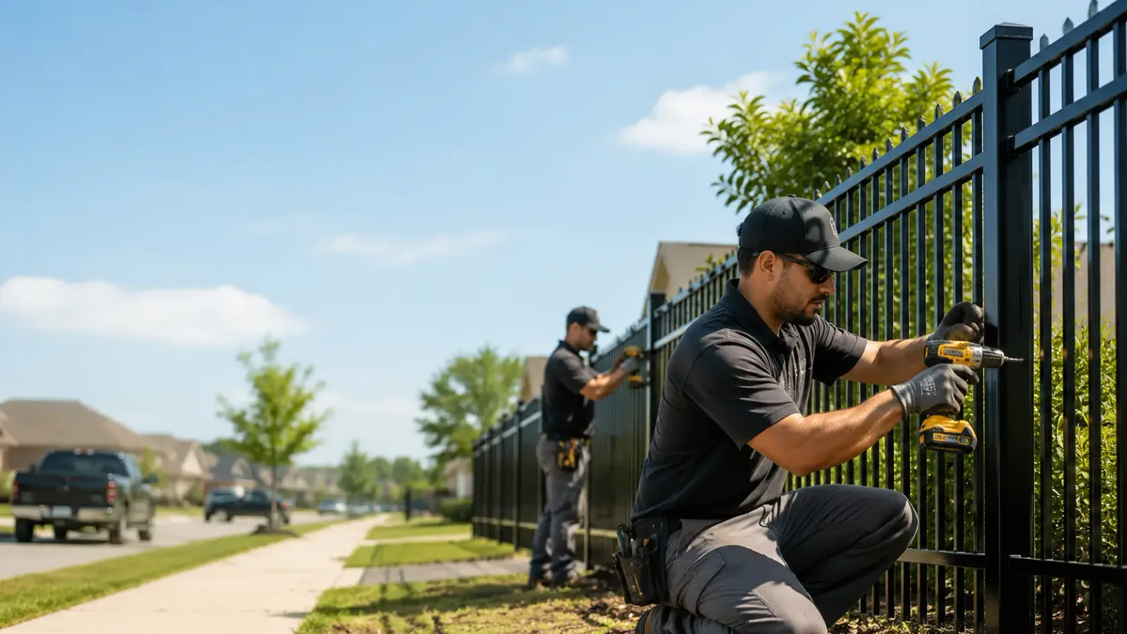Metal Fence Installation in Morgan City, MS